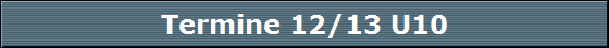 Termine 12/13 U10